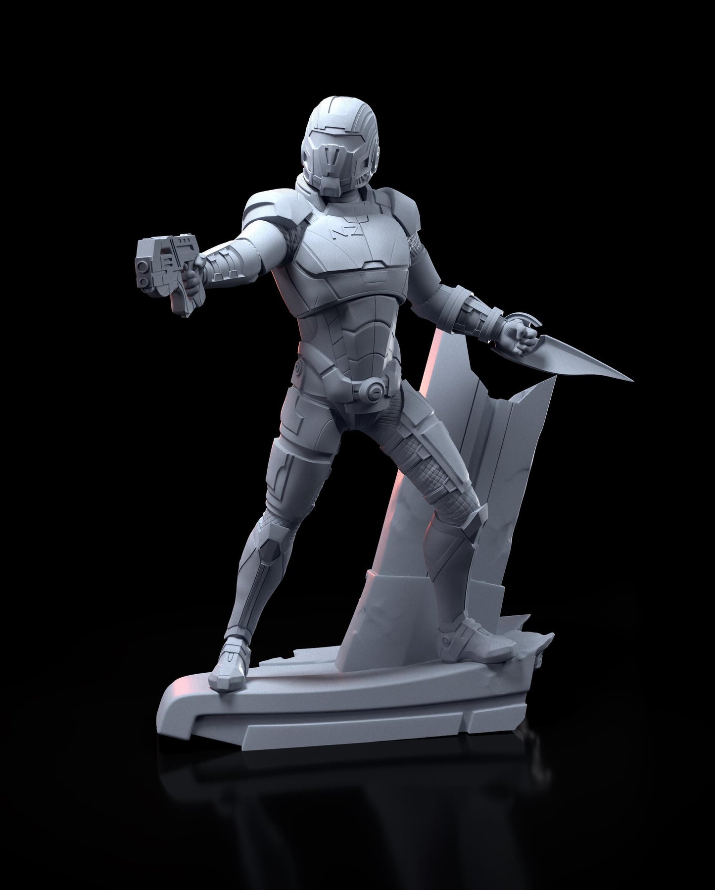 Commander Shepard | figure inspired by Mass Effect