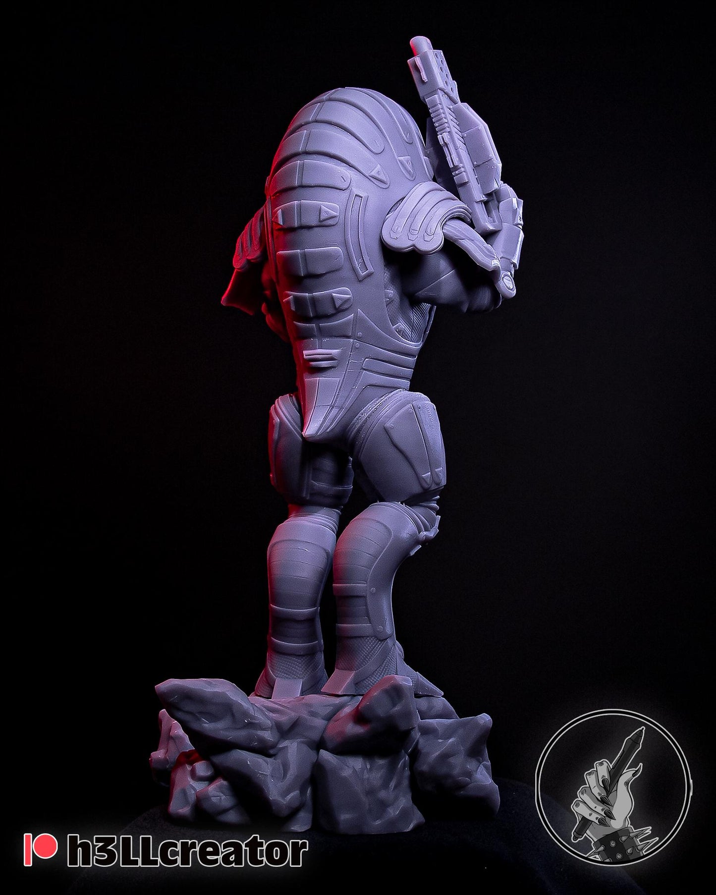 Wrex | figure inspired by Mass Effect