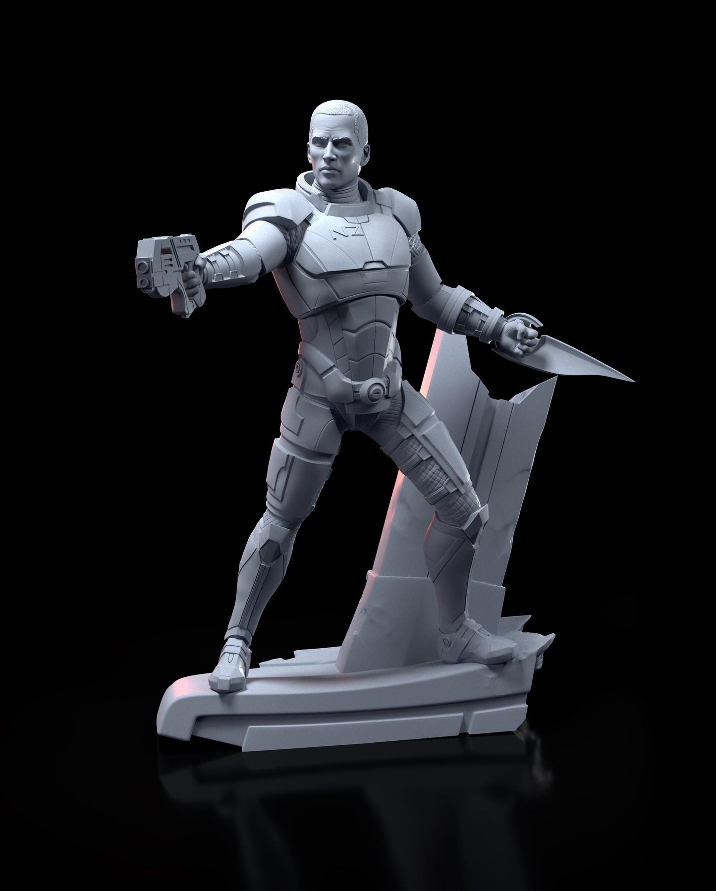 Commander Shepard | figure inspired by Mass Effect