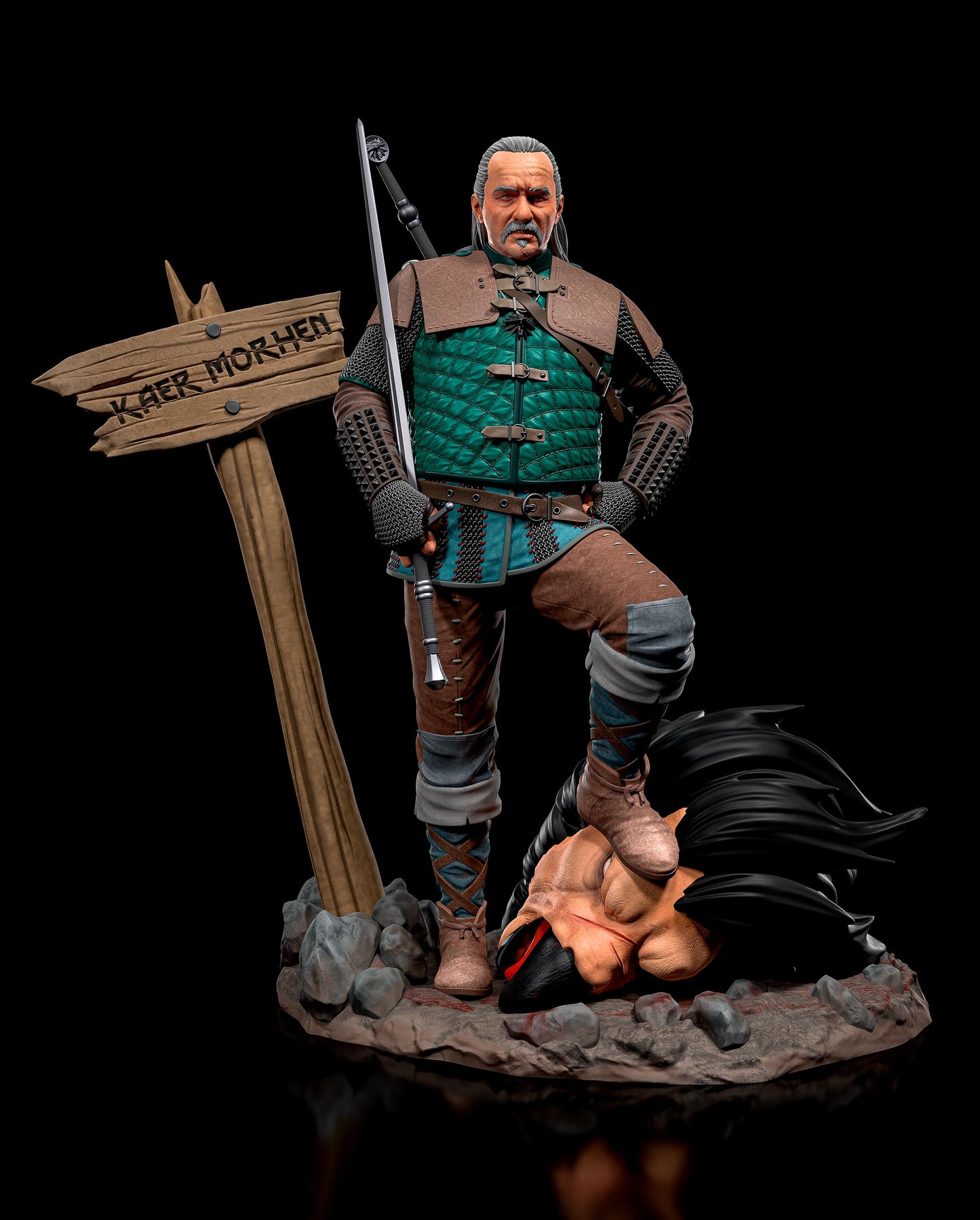 Vesemir | figure inspired by The witcher