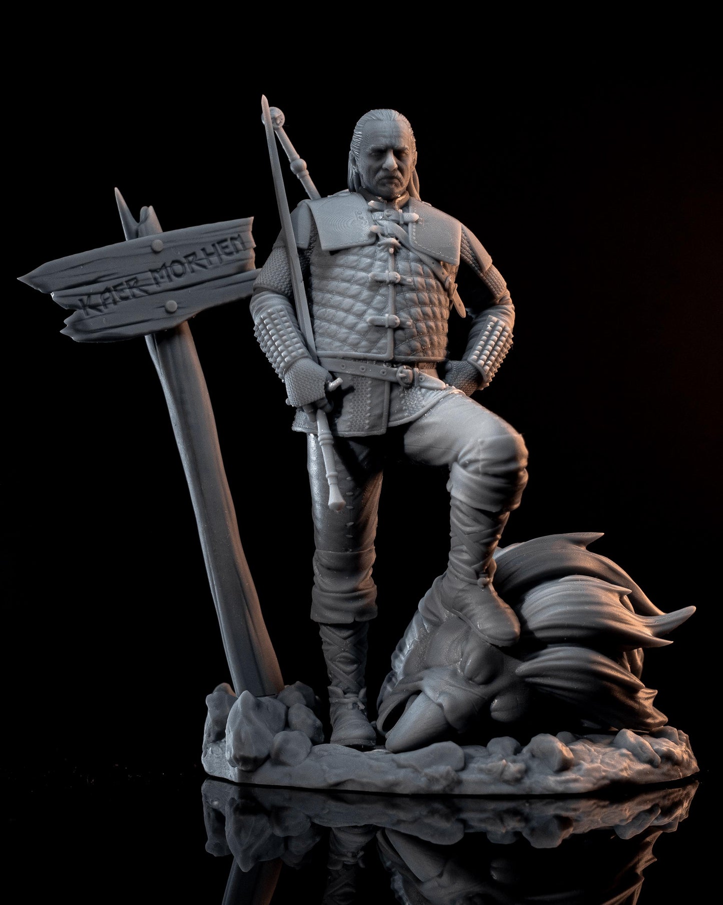 Vesemir | figure inspired by The witcher