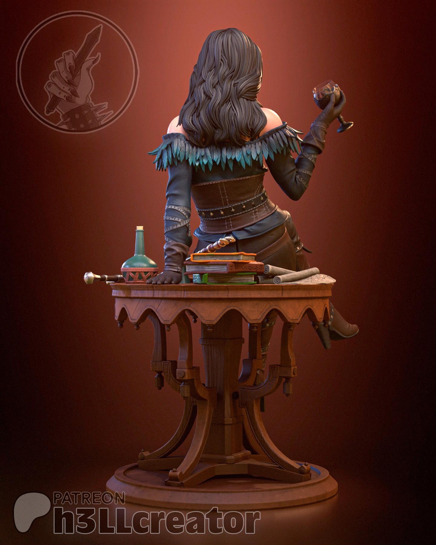 Yennefer | figure inspired by The witcher