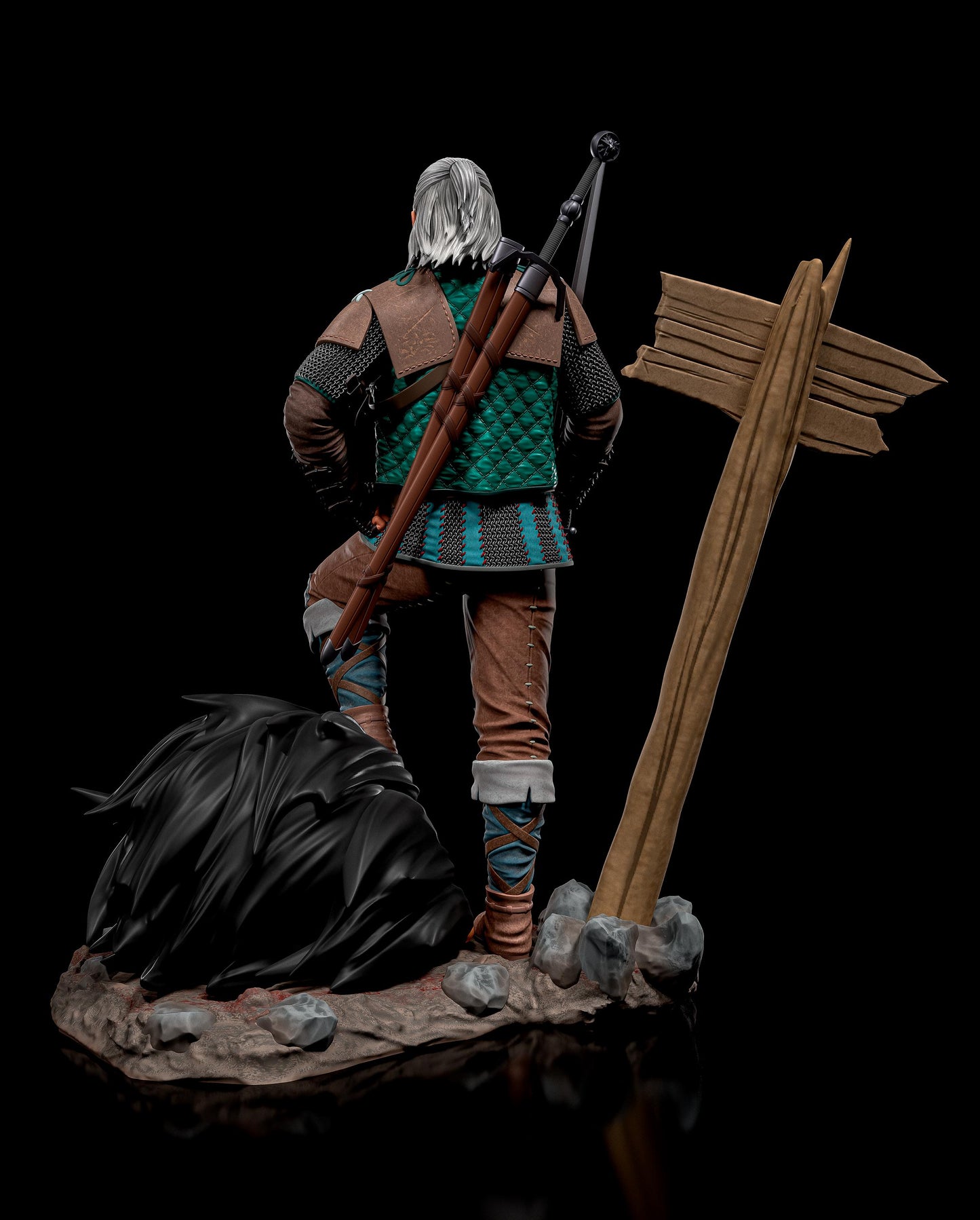 Vesemir | figure inspired by The witcher