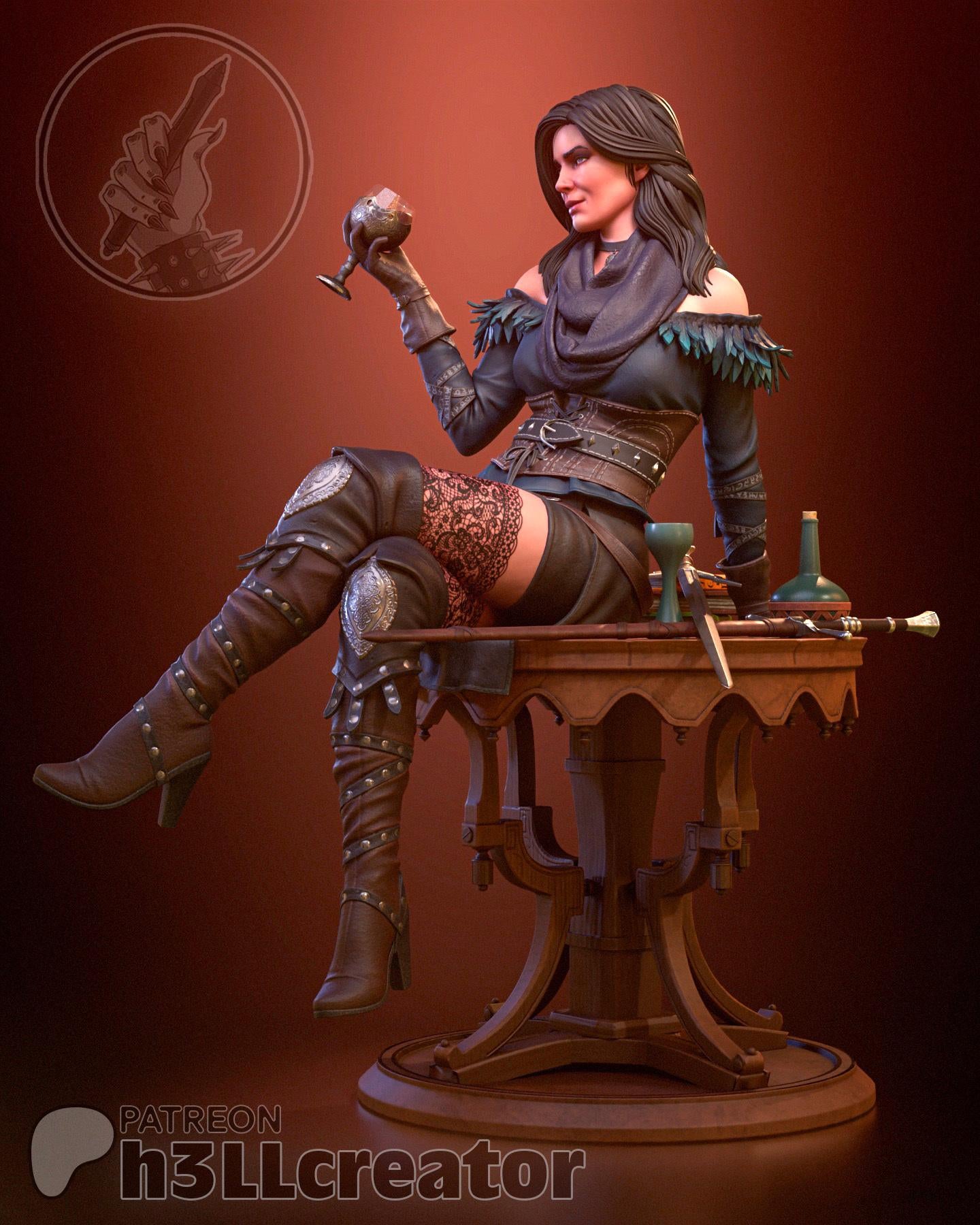 Yennefer | figure inspired by The witcher