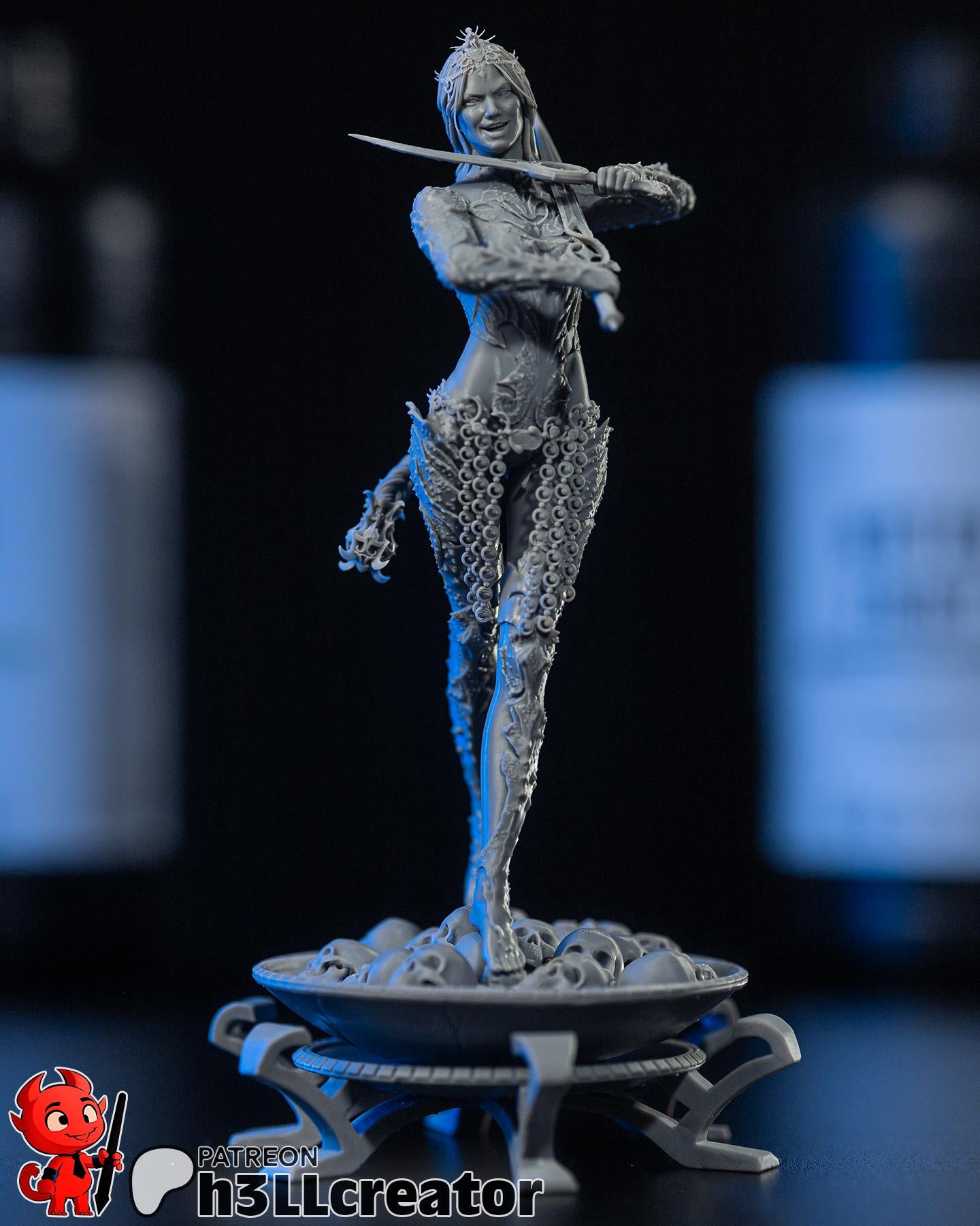 Orin Red Complete | figure inspired by Baldurs Gate