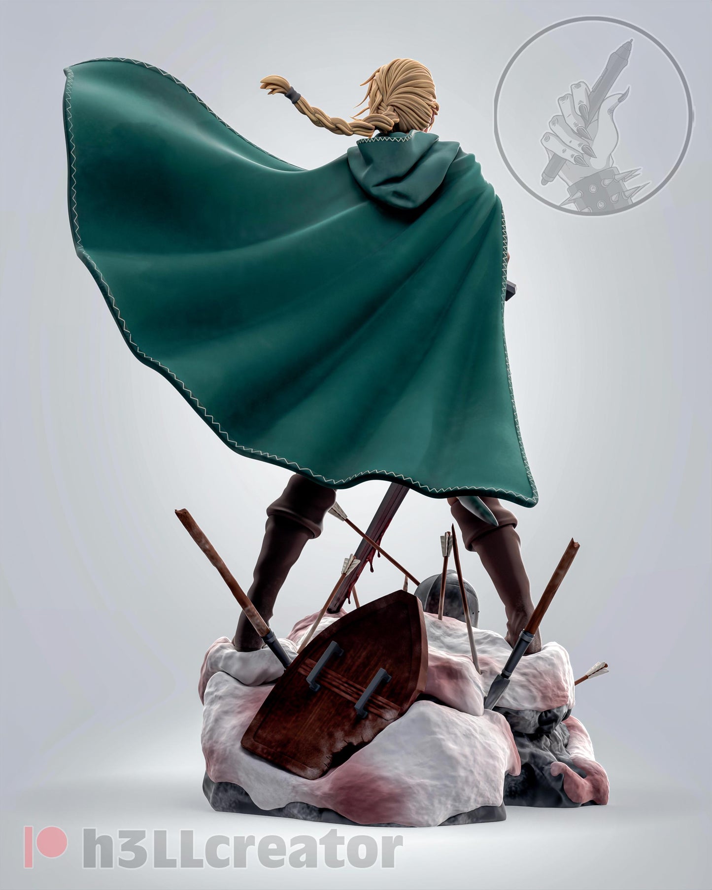 Meve Queen of Lyria and Rivia | figure inspired by The witcher