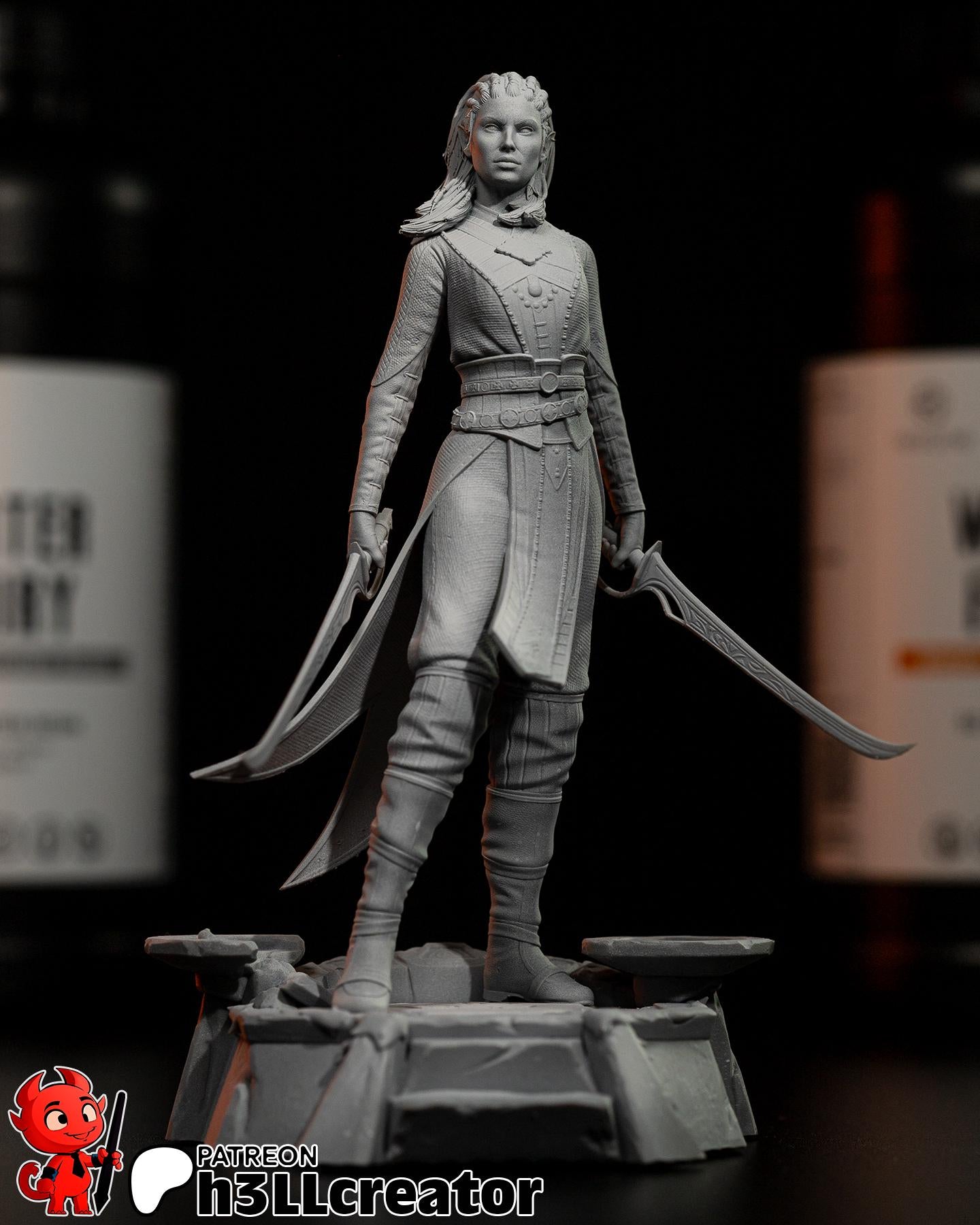 Jaheira Complete | figure inspired by Baldurs Gate