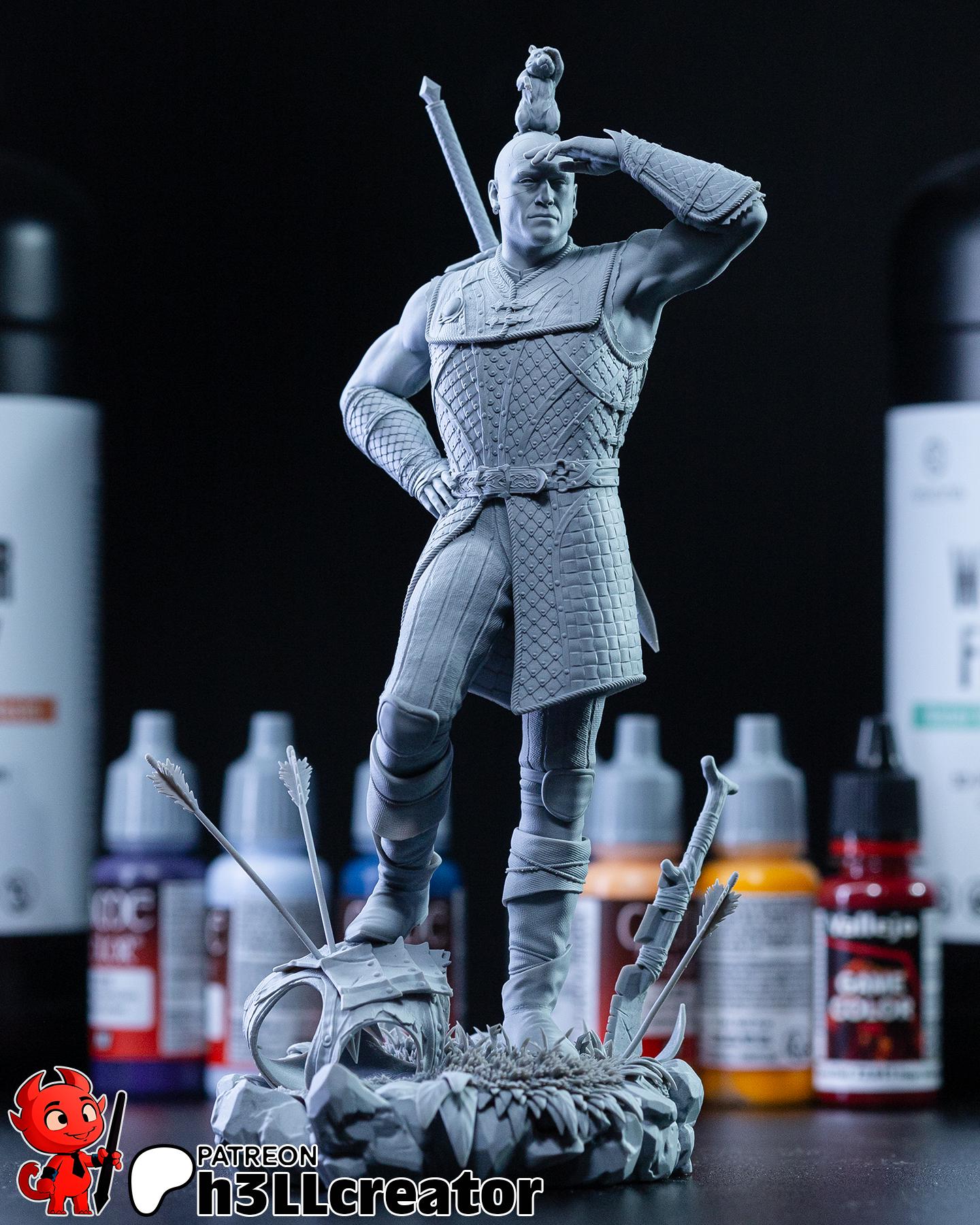 Minsc and Boo Complete | figure inspired by Baldurs Gate