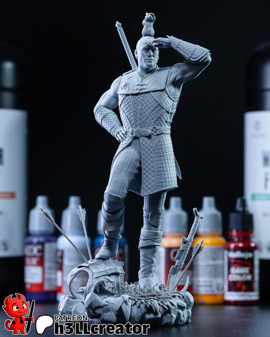 Minsc and Boo Complete | figure inspired by Baldurs Gate