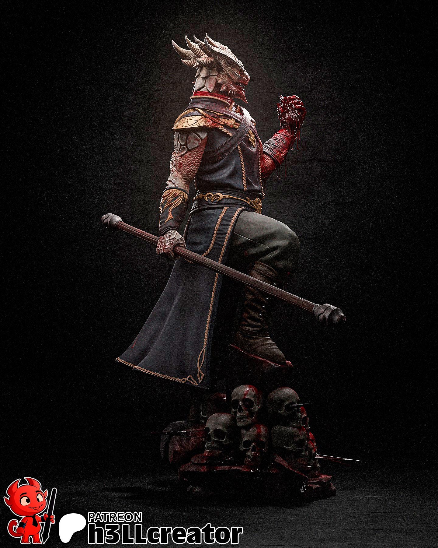 Dark Urge Complete | figure inspired by Baldurs Gate