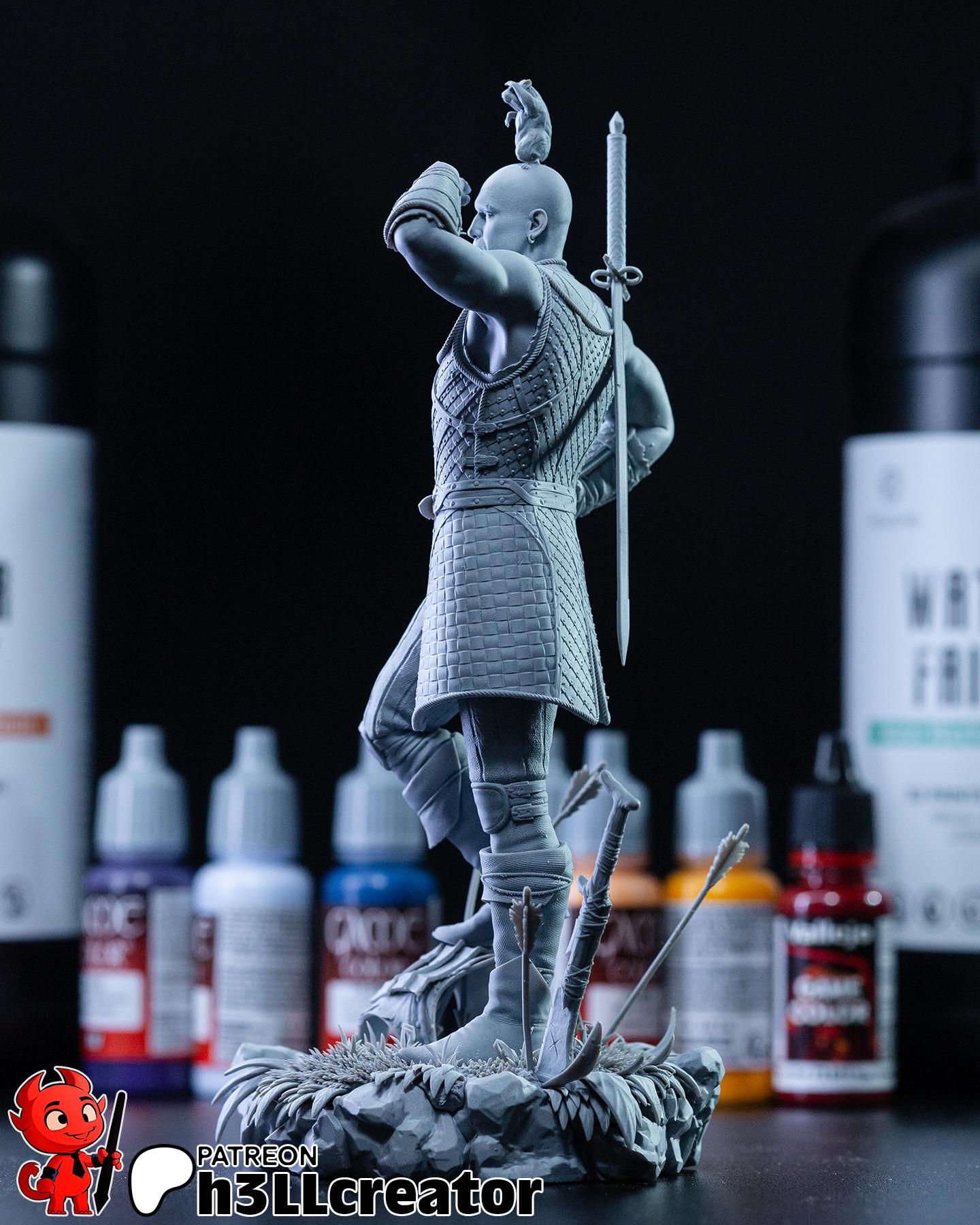 Minsc and Boo Complete | figure inspired by Baldurs Gate