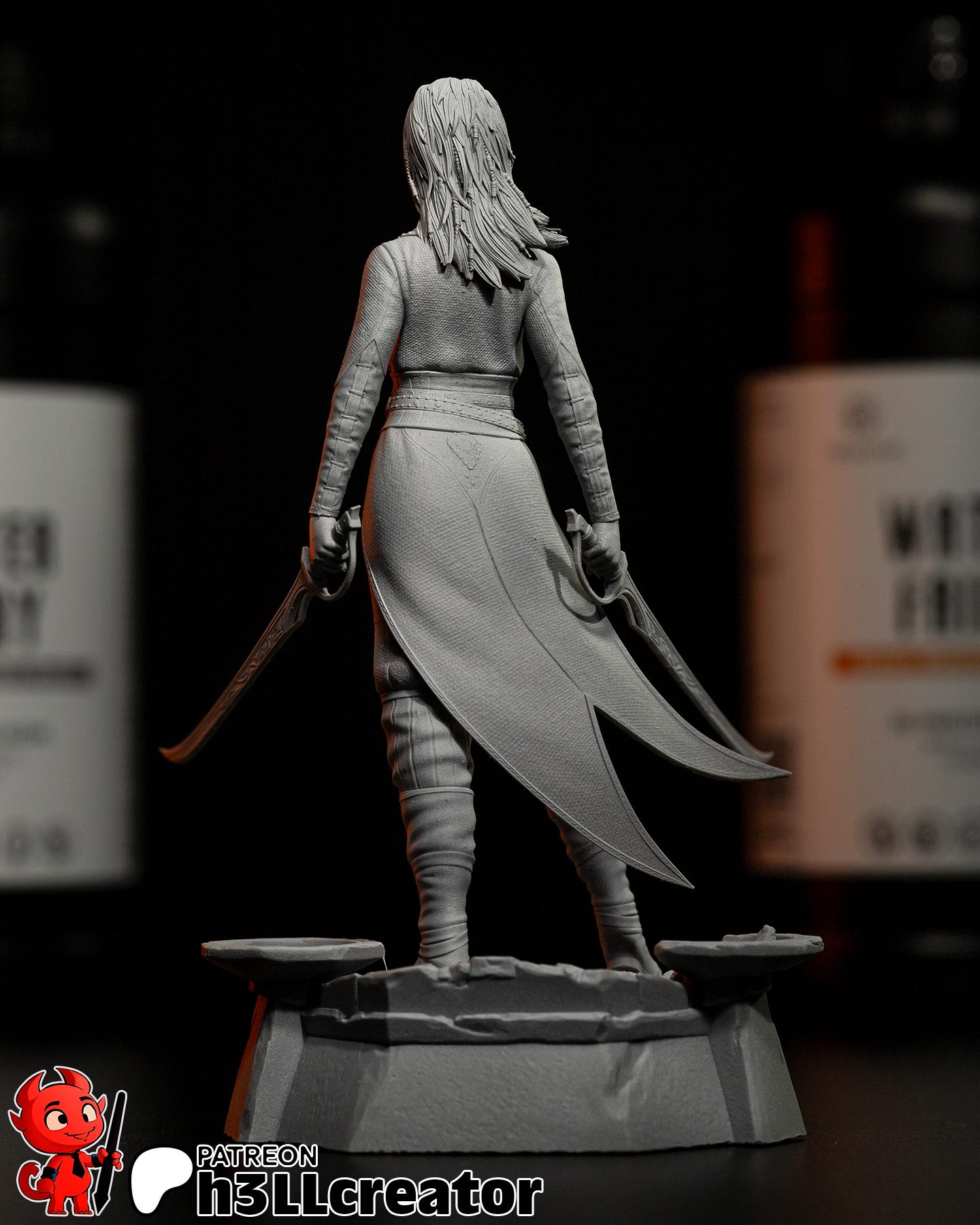 Jaheira Complete | figure inspired by Baldurs Gate