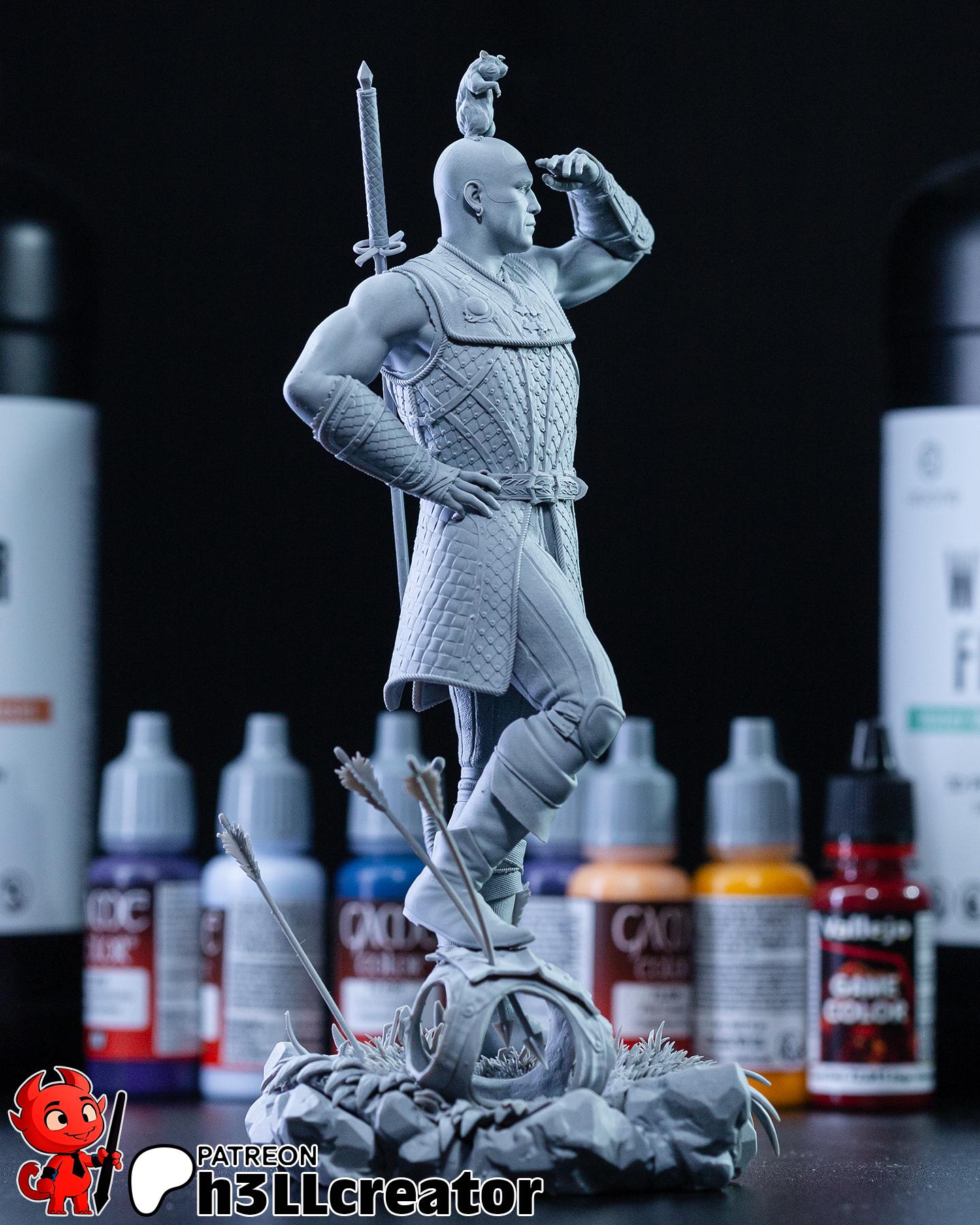 Minsc and Boo Complete | figure inspired by Baldurs Gate