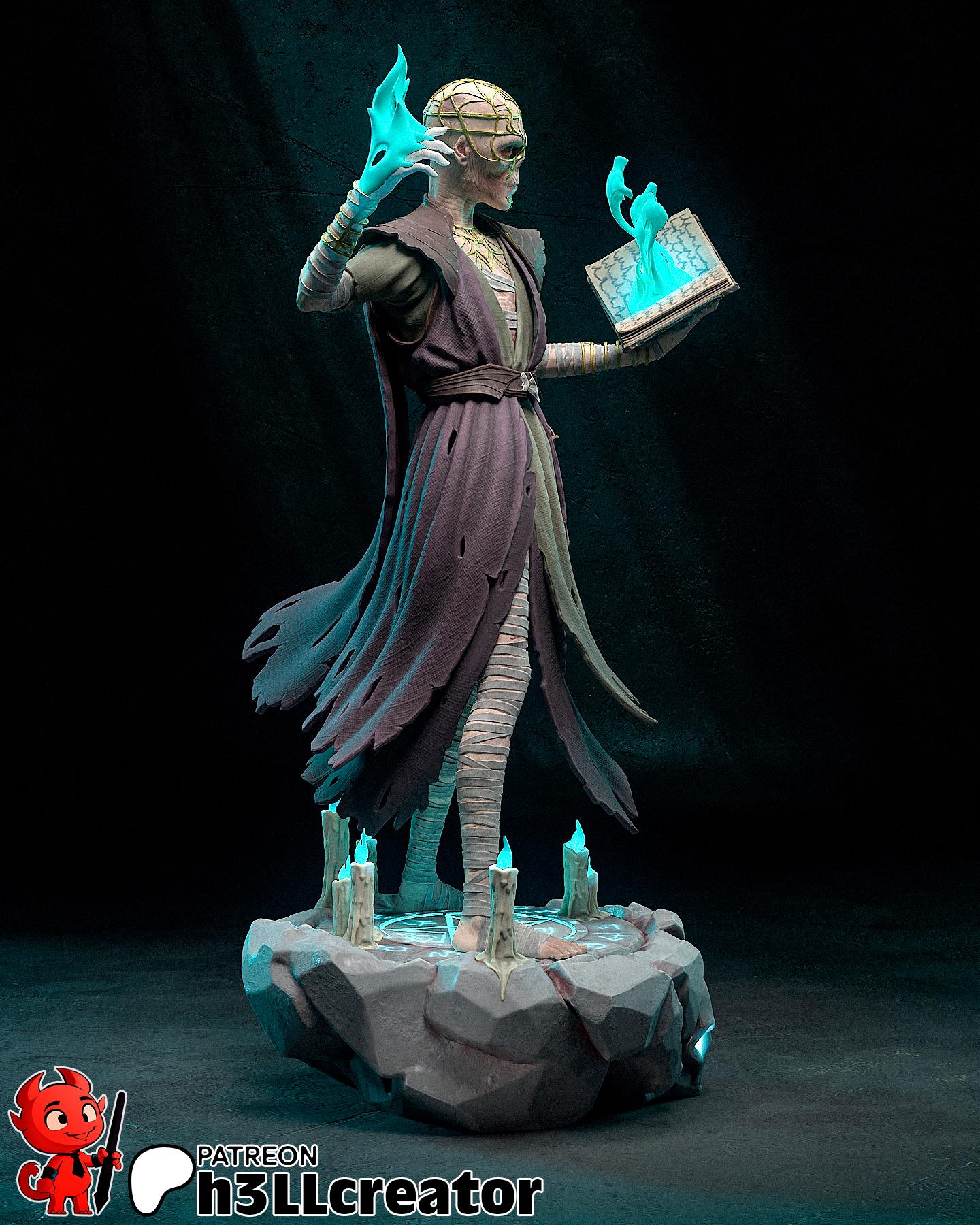 Withers Complete | figure inspired by Baldurs Gate