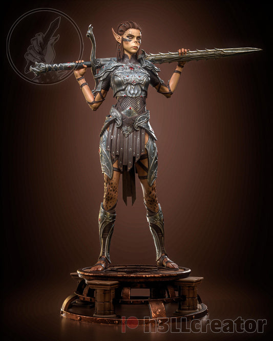 Lae Zel Complete | figure inspired by Baldurs Gate
