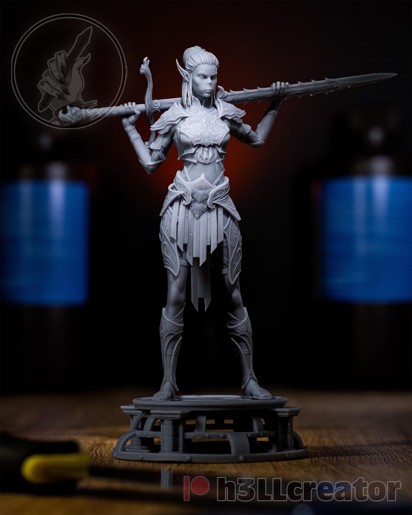 Lae Zel Complete | figure inspired by Baldurs Gate