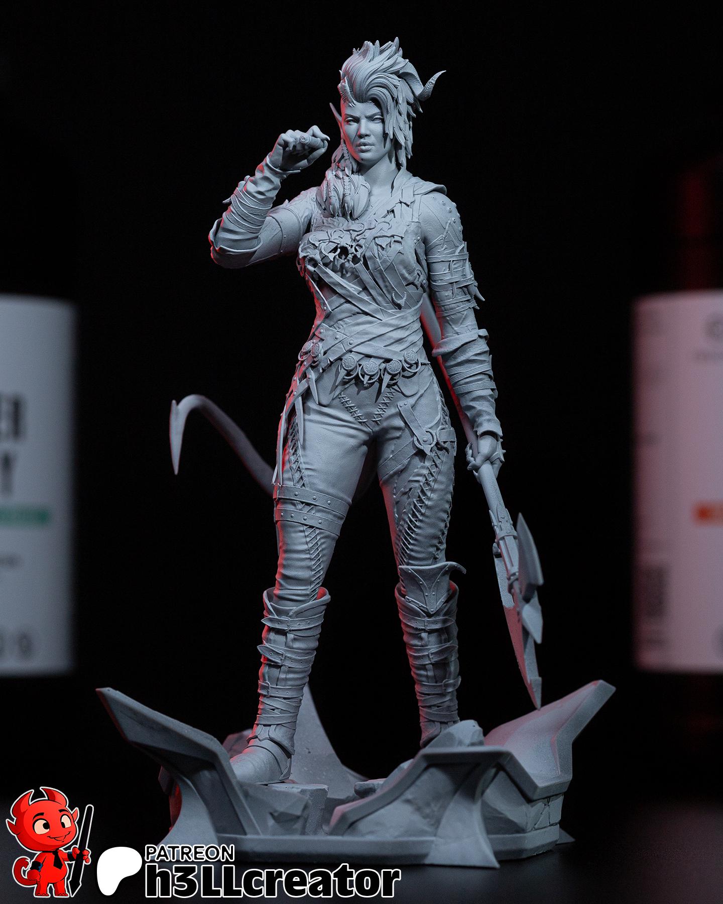 Karlach Complete | figure inspired by Baldurs Gate