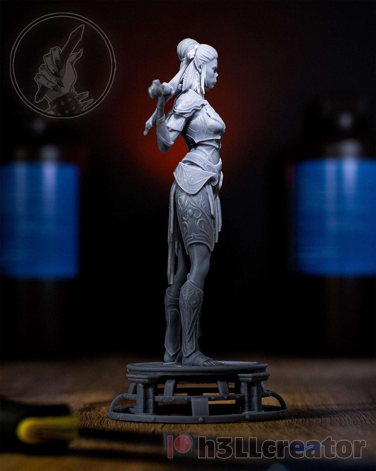 Lae Zel Complete | figure inspired by Baldurs Gate