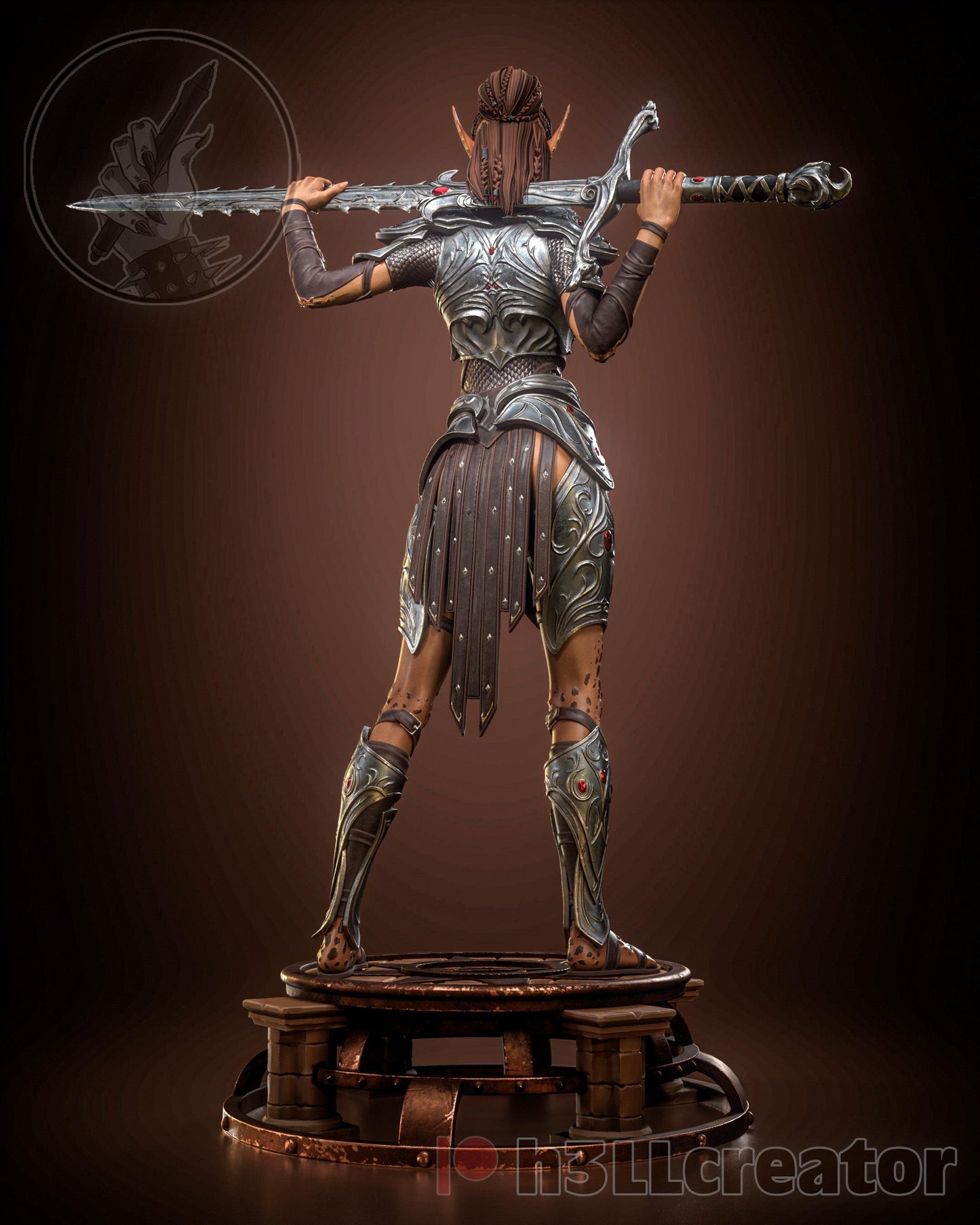 Lae Zel Complete | figure inspired by Baldurs Gate