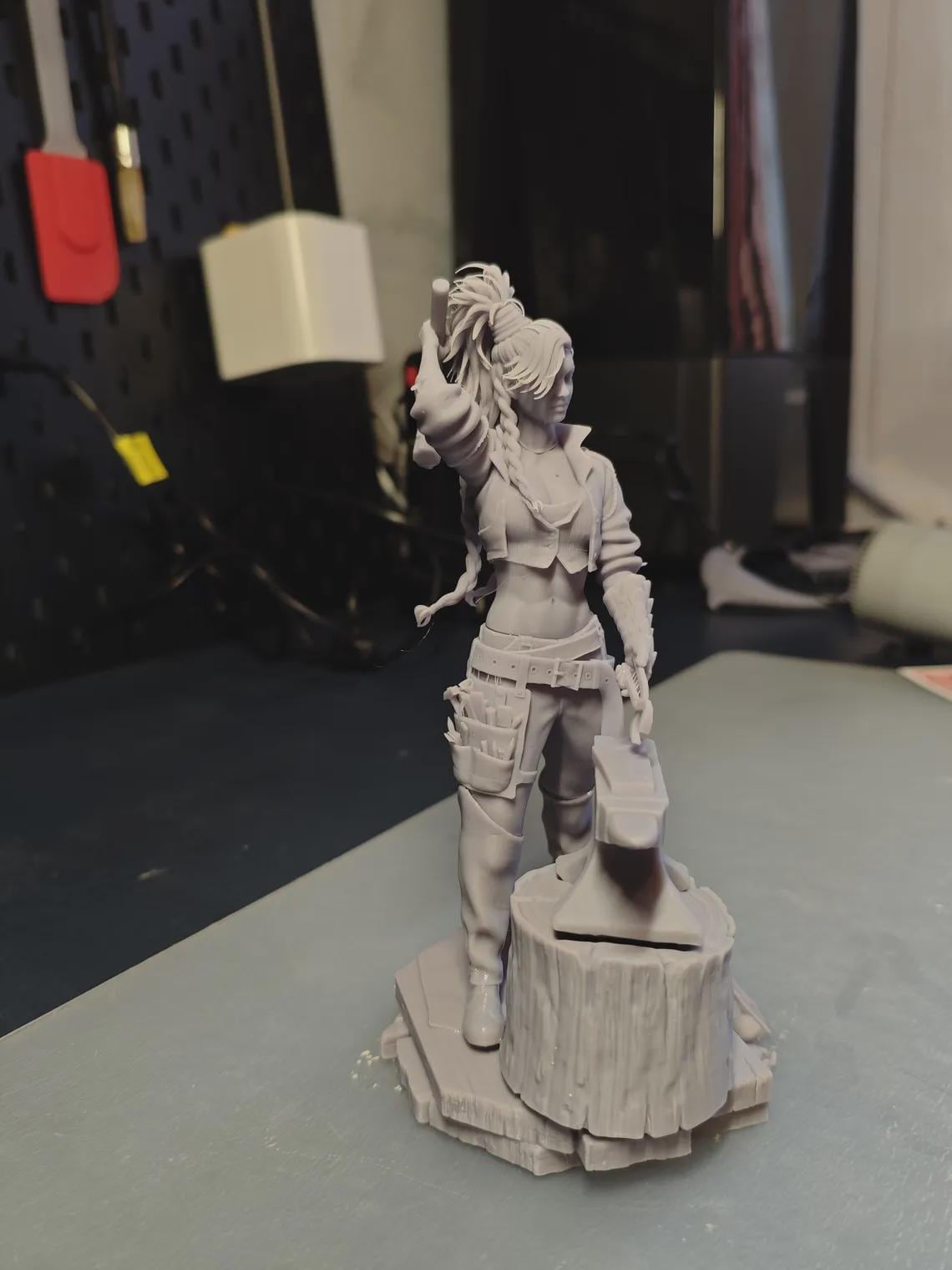 Gemma painted | Action figure inspired by Monster hunter