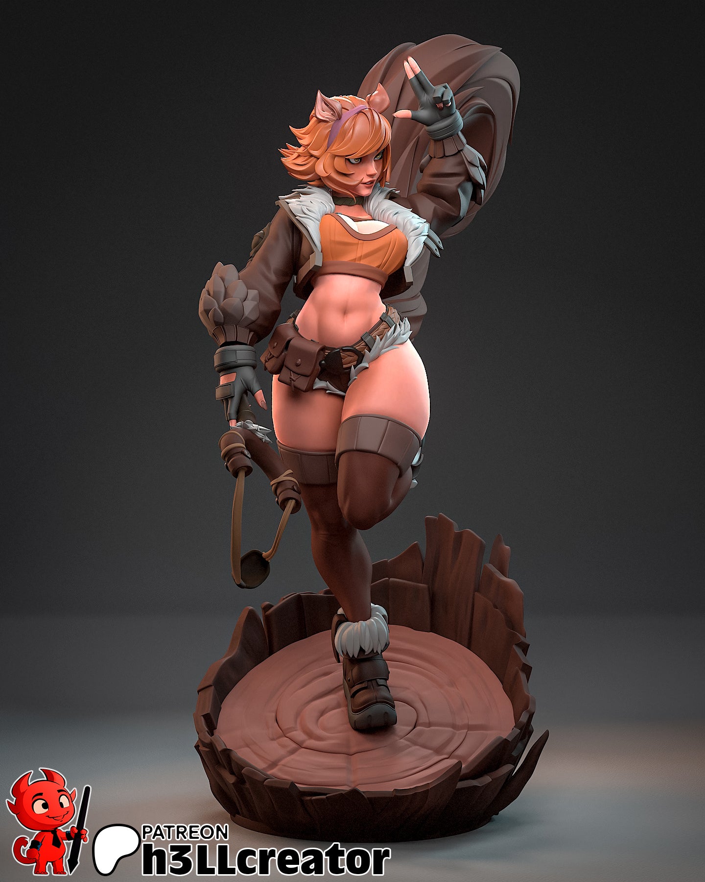 Squirrel Girl figure | figure inspired by Marvel Rivals