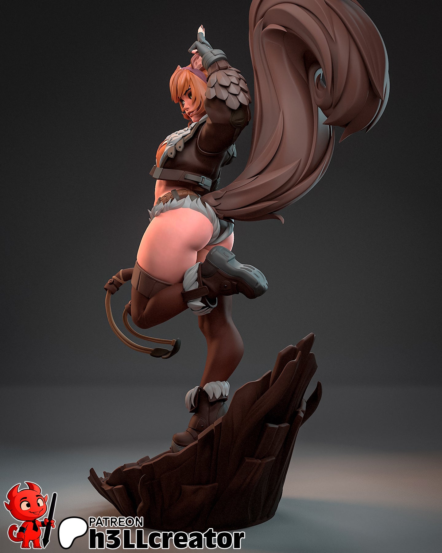 Squirrel Girl figure | figure inspired by Marvel Rivals
