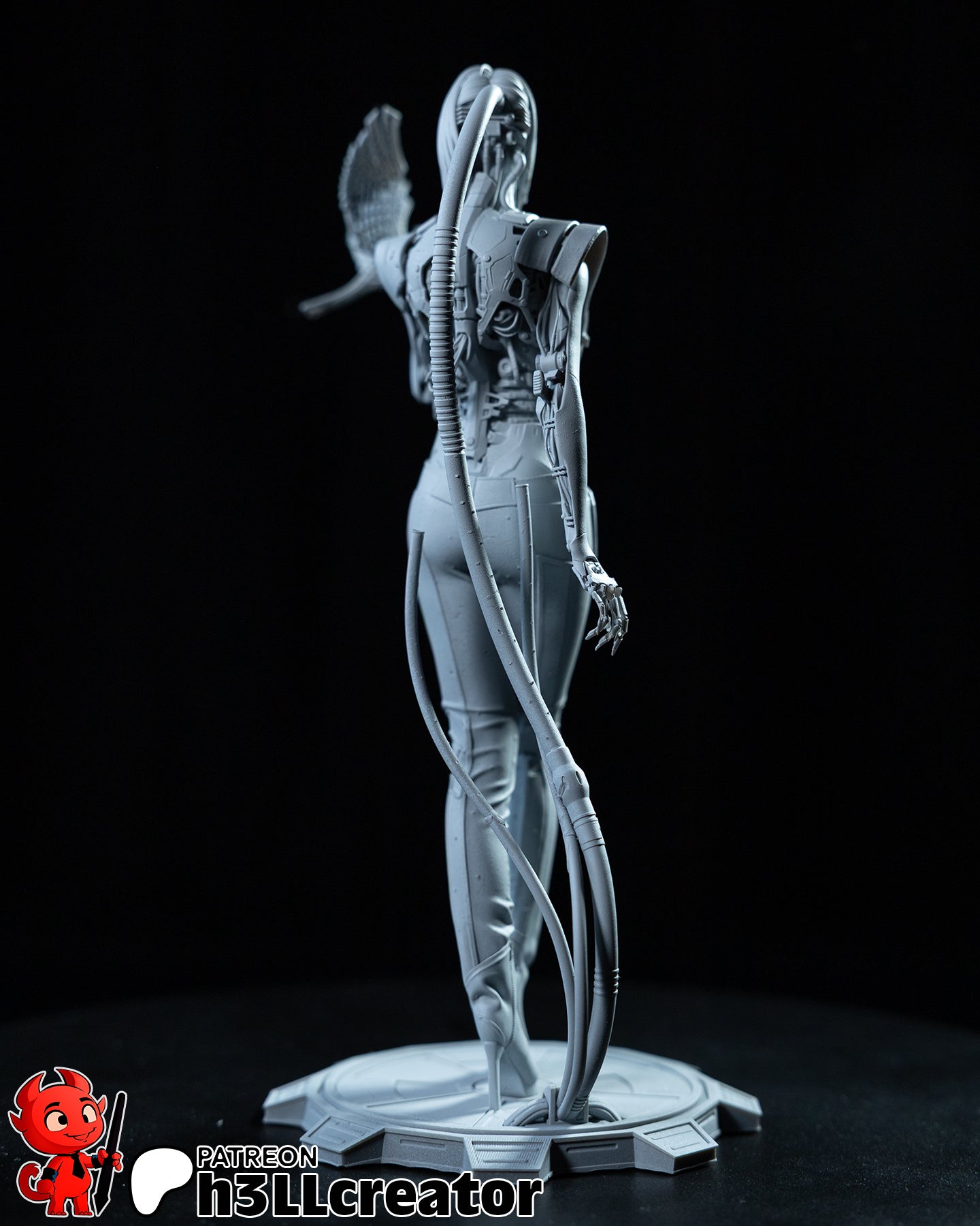 Song Bird figure | figure inspired by Cyberpunk 2077