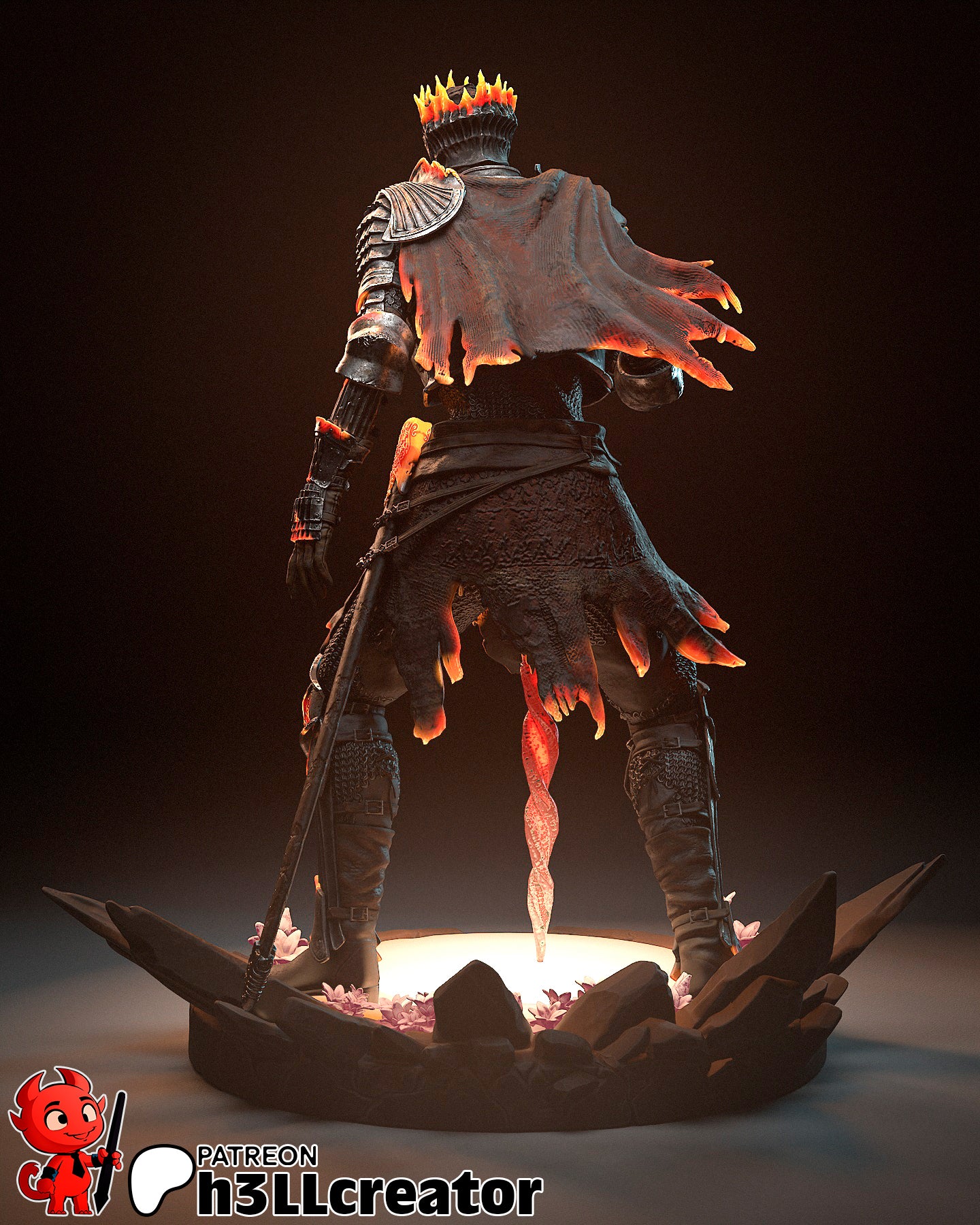 Soul of Cinders figure | figure inspired by  Dark Souls 3