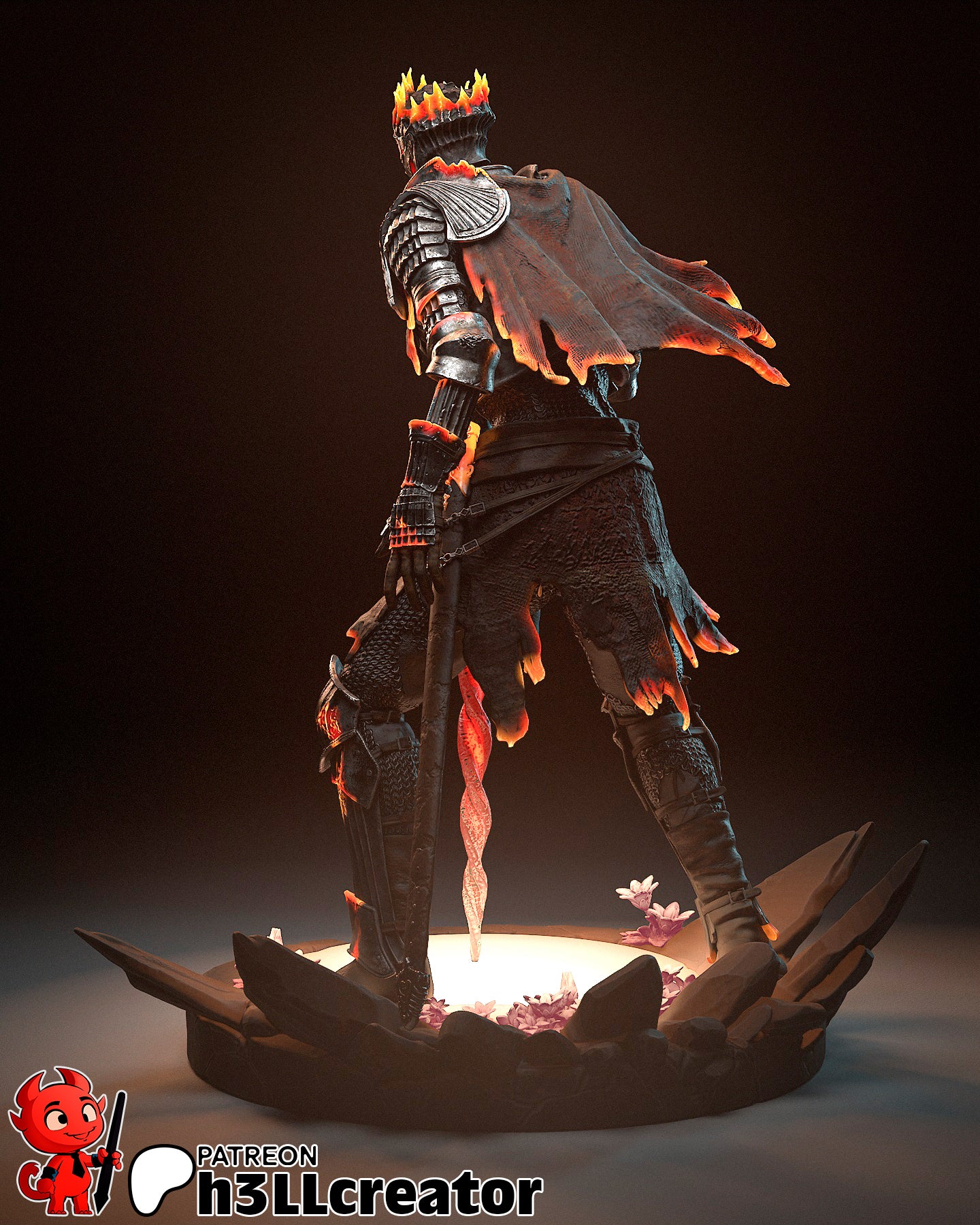 Soul of Cinders figure | figure inspired by  Dark Souls 3