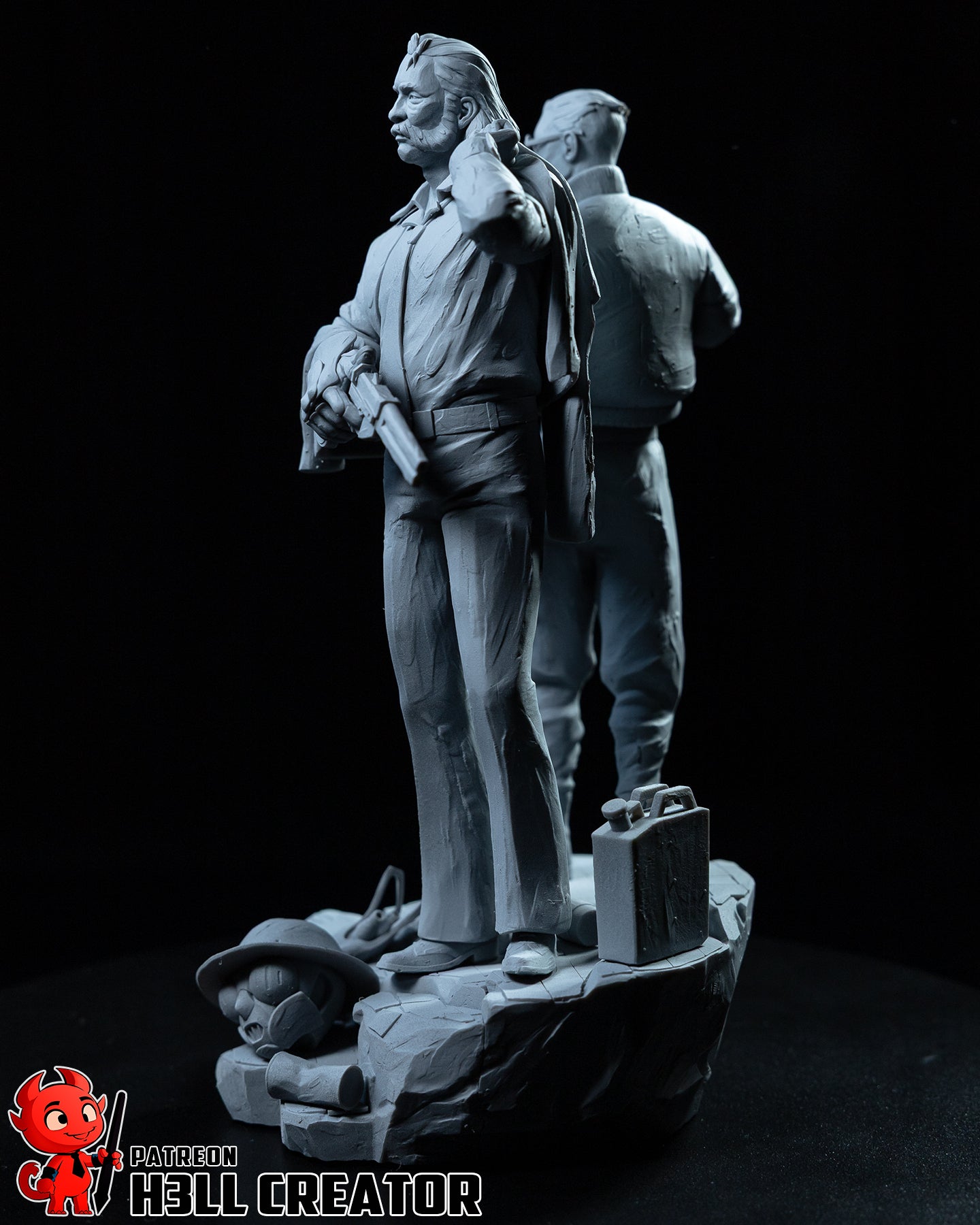 Harry and Kim figure | figure inspired by Disco Elysium