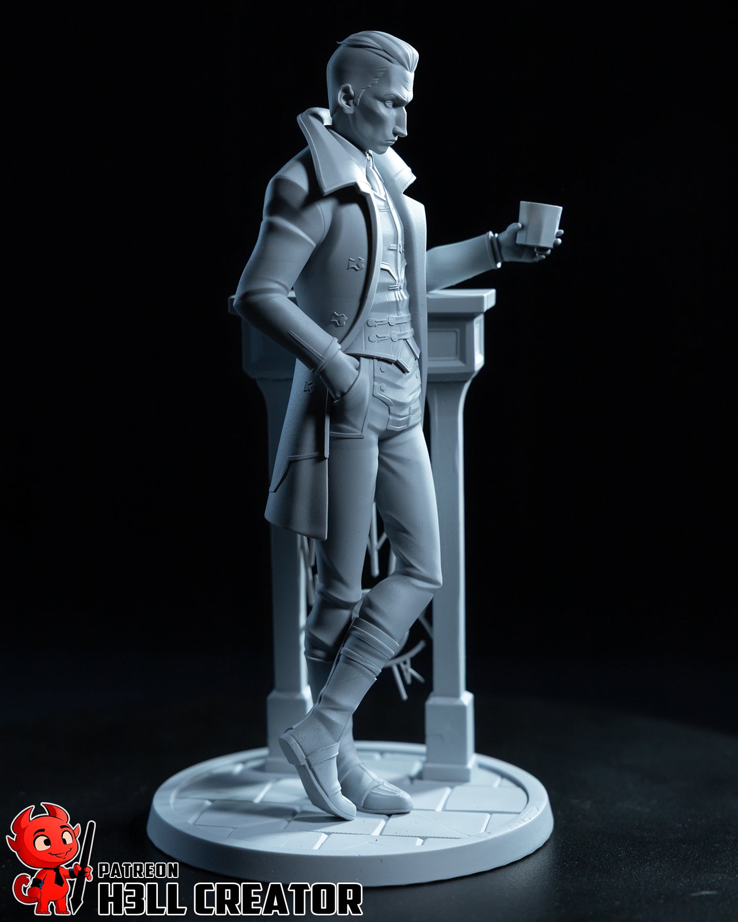 Silco figure | figure inspired by Arcane