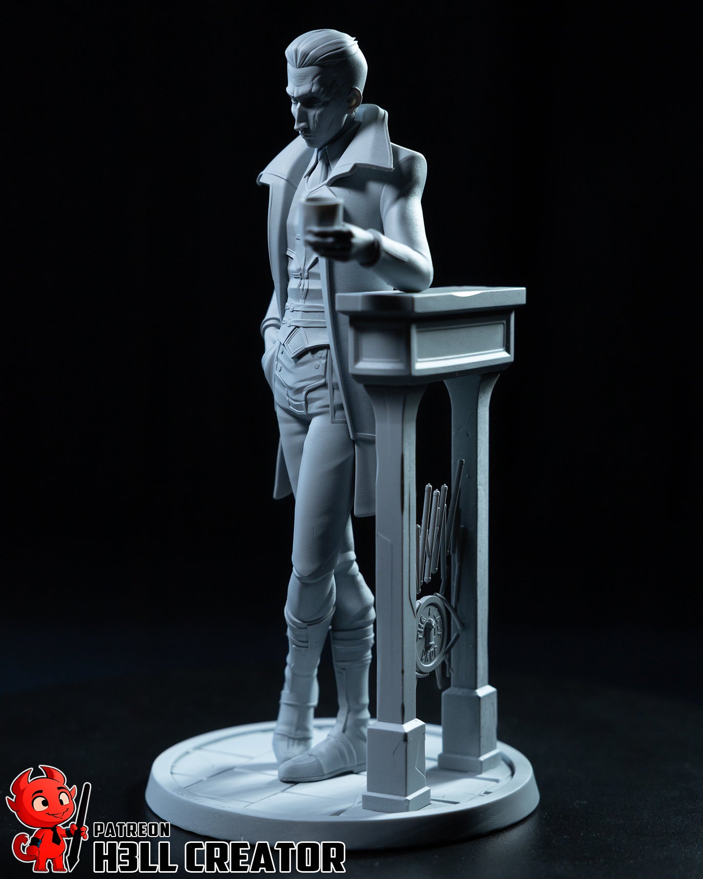 Silco figure | figure inspired by Arcane