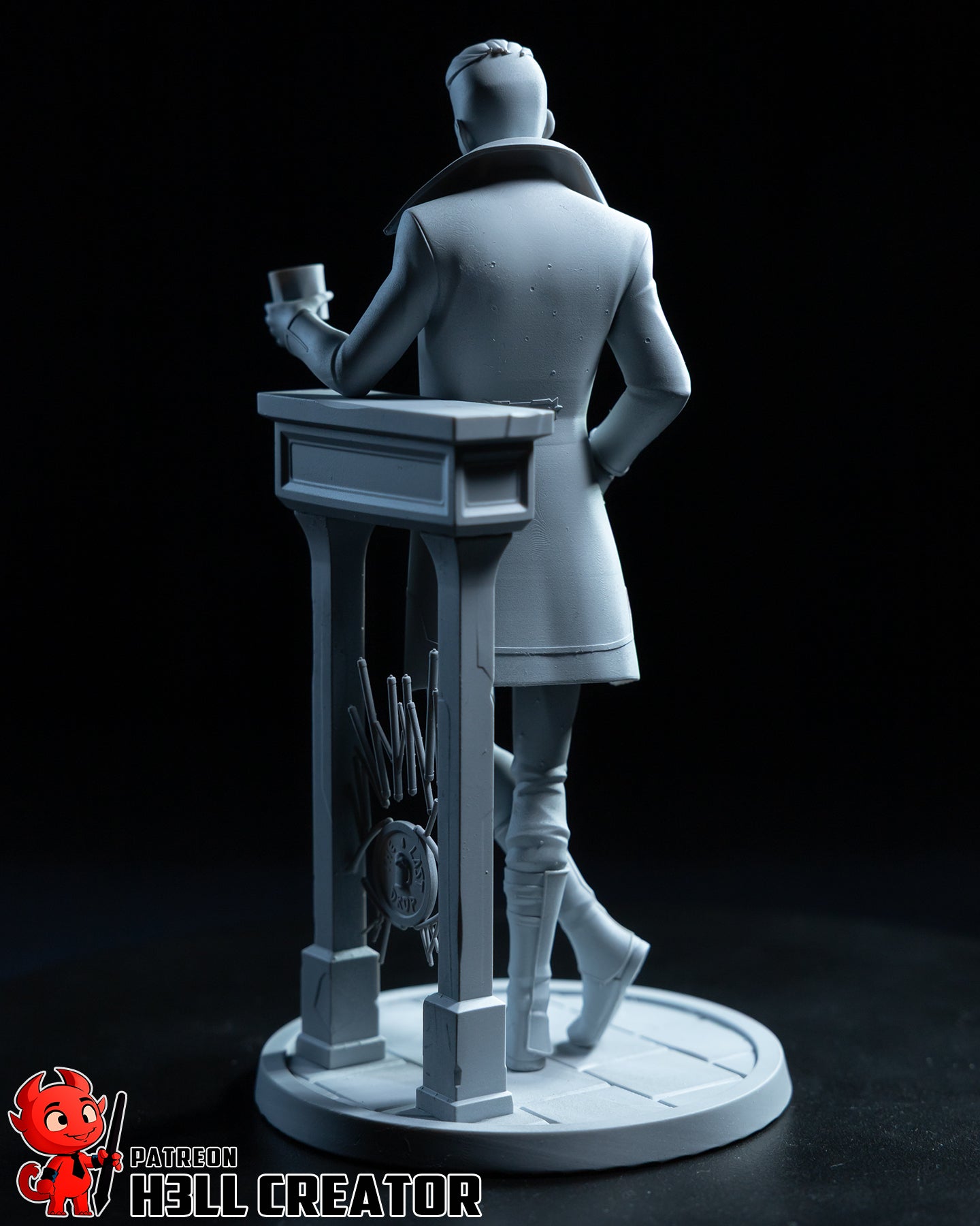 Silco figure | figure inspired by Arcane