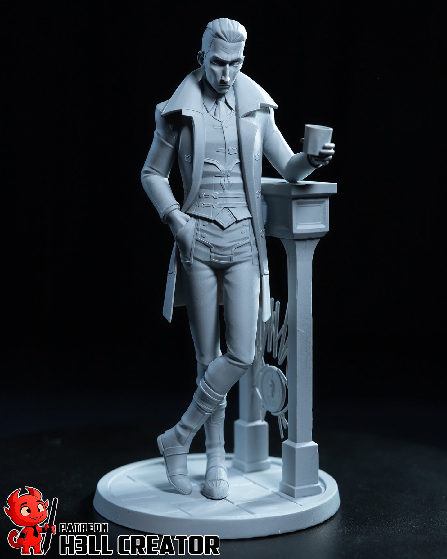 Silco figure | figure inspired by Arcane