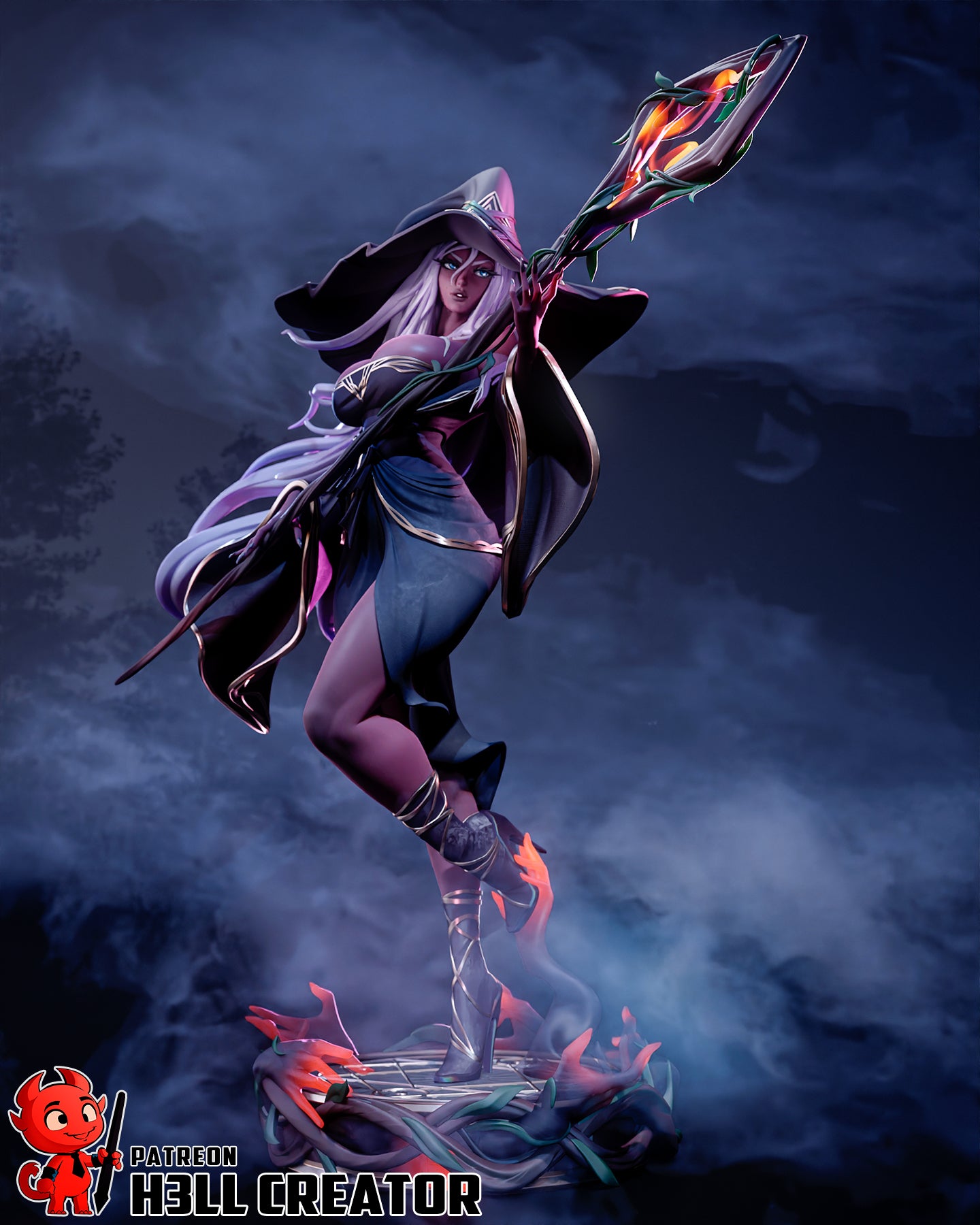 Recluse | figure inspired by Elden Ring Nightreign