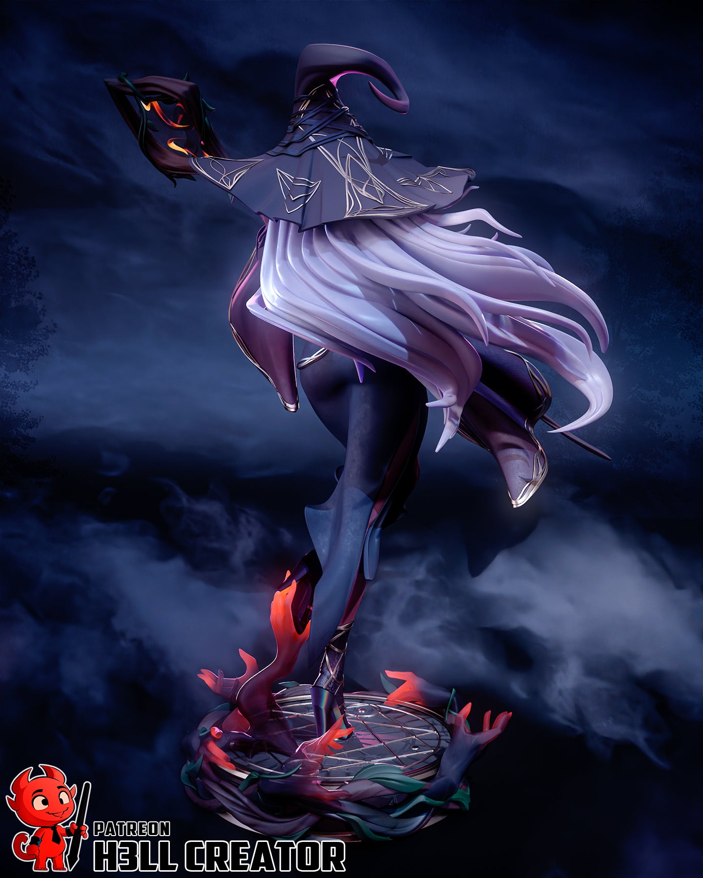 Recluse | figure inspired by Elden Ring Nightreign